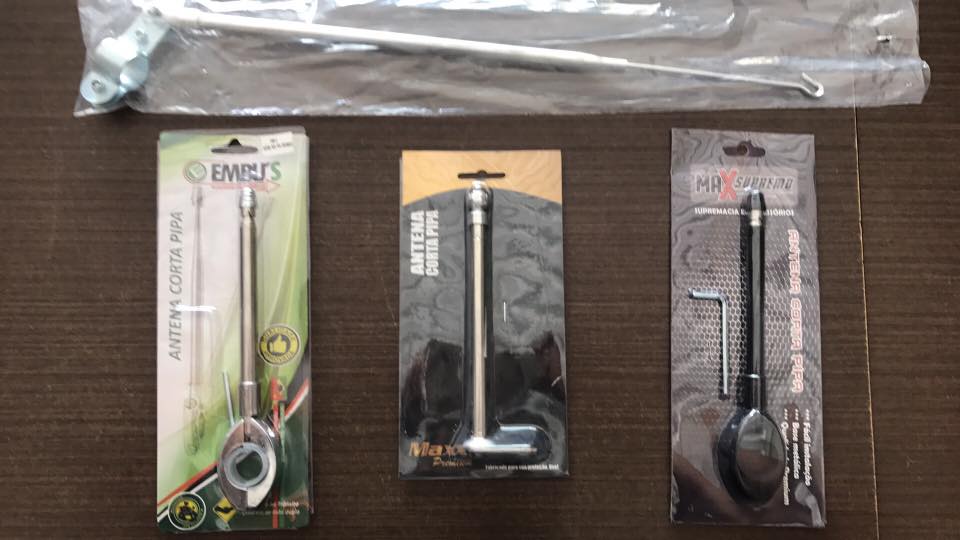 Antenas corta-pipa para motos na Street Motos Jacareí